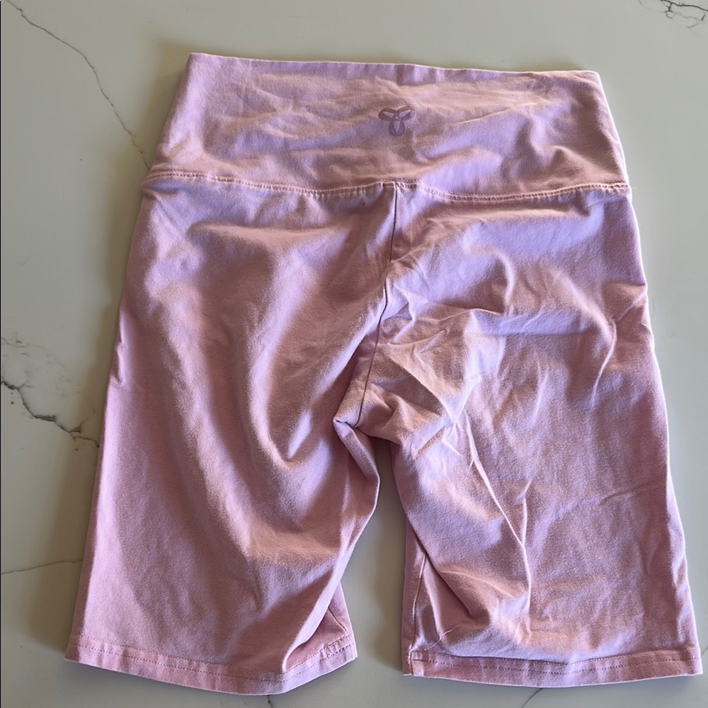 TNA Pink Bike Shorts Stretchy Athletic Fit
